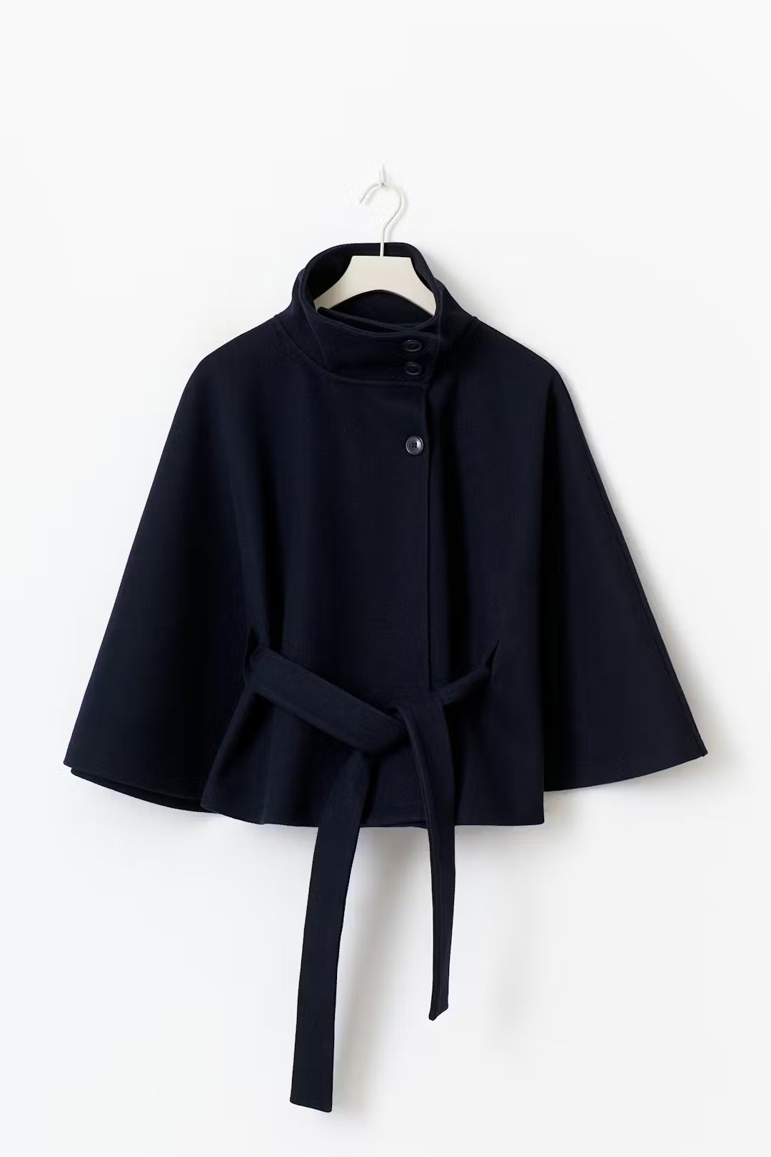 Emilia Belted Coat Cape