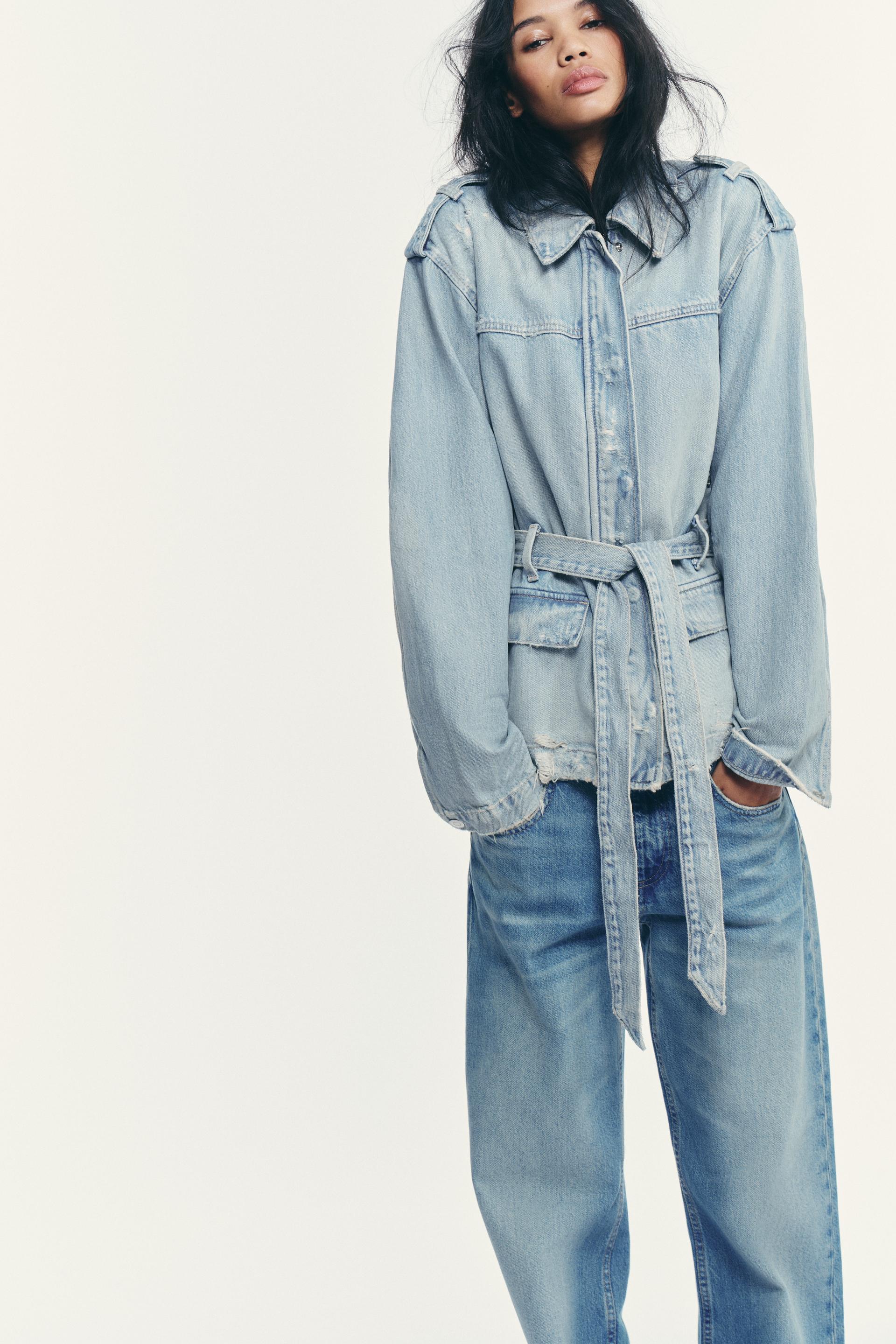 Sierra Belted Denim Jacket