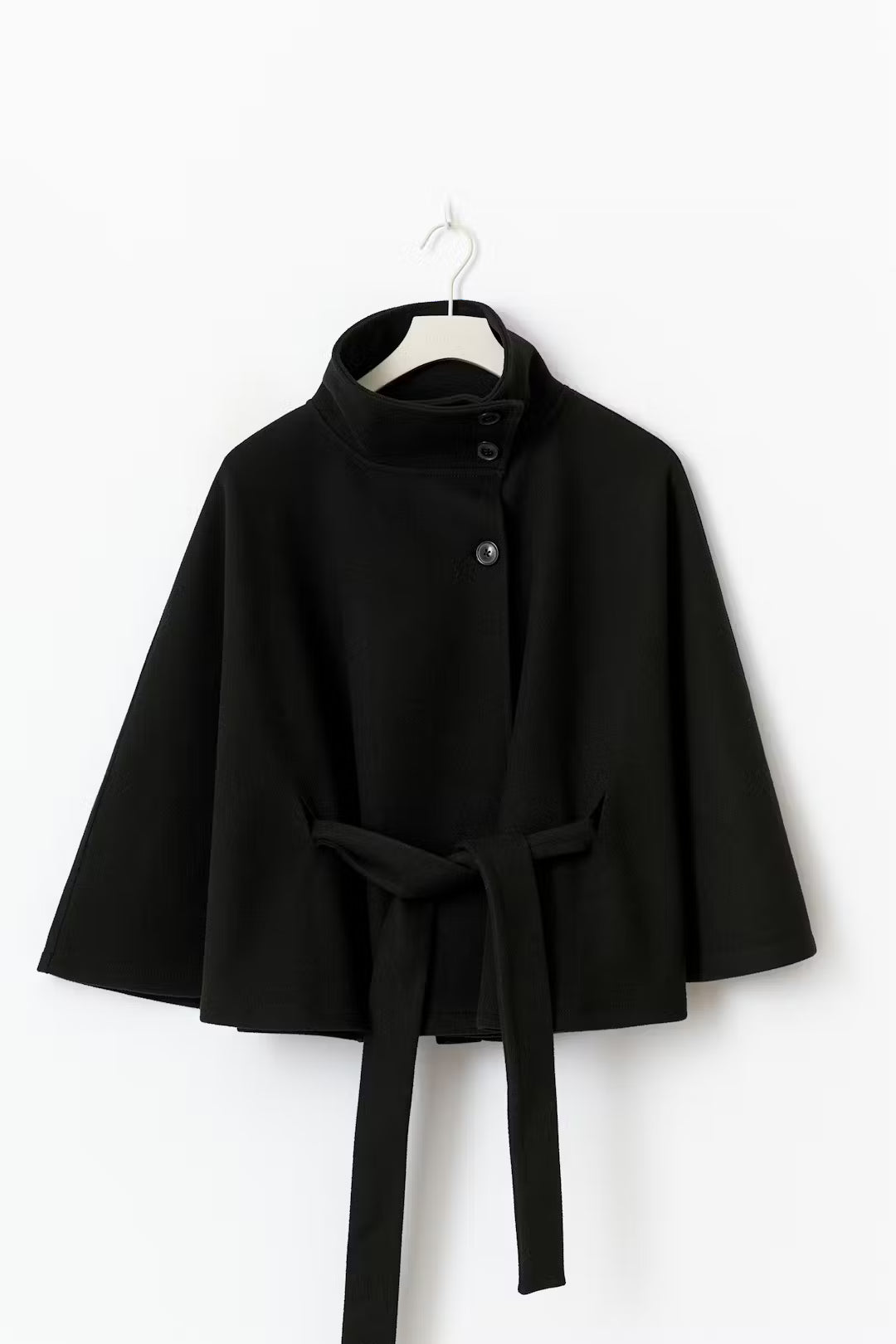 Emilia Belted Coat Cape