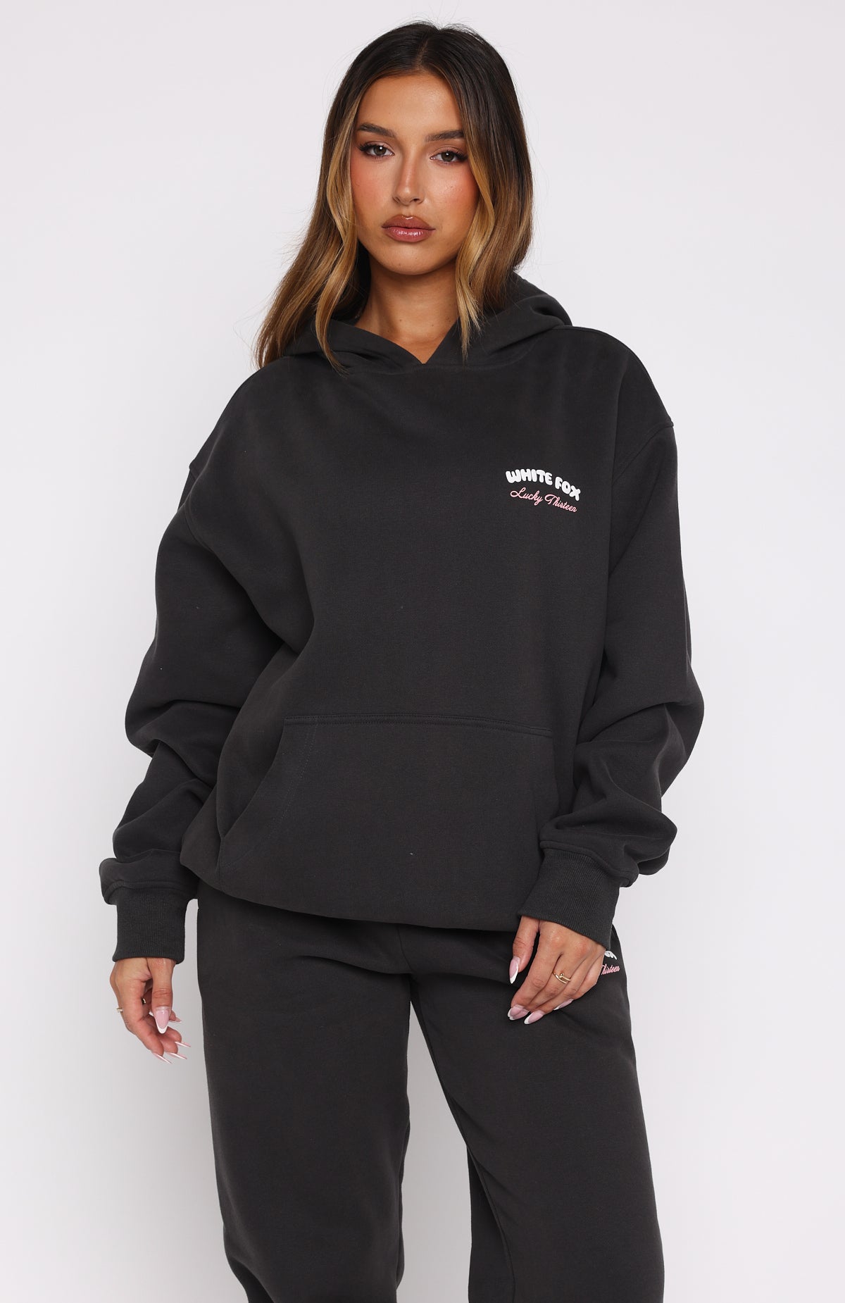 Frosty Bow Graphic Hoodie