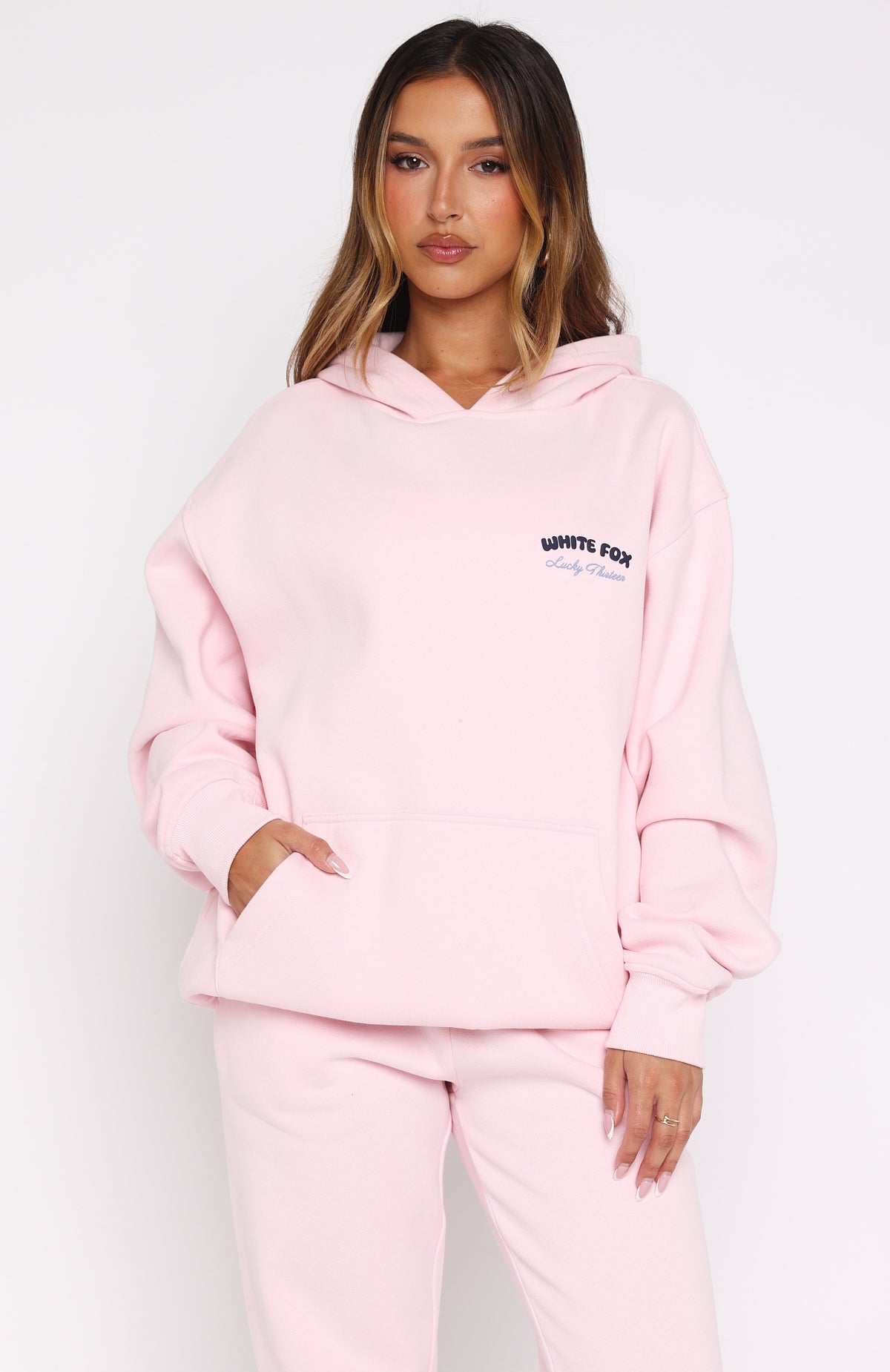 Frosty Bow Graphic Hoodie