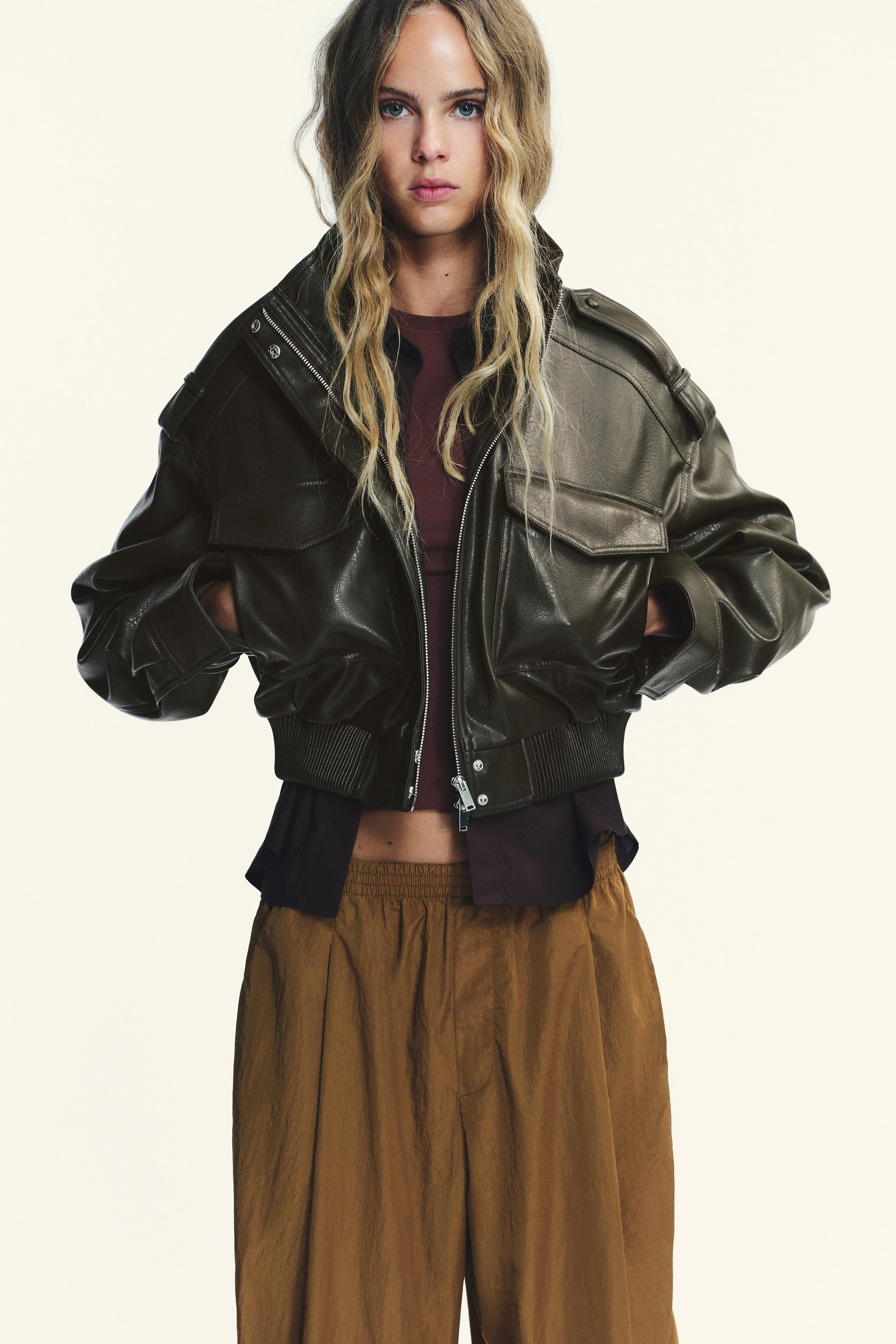 Axton Leather Bomber