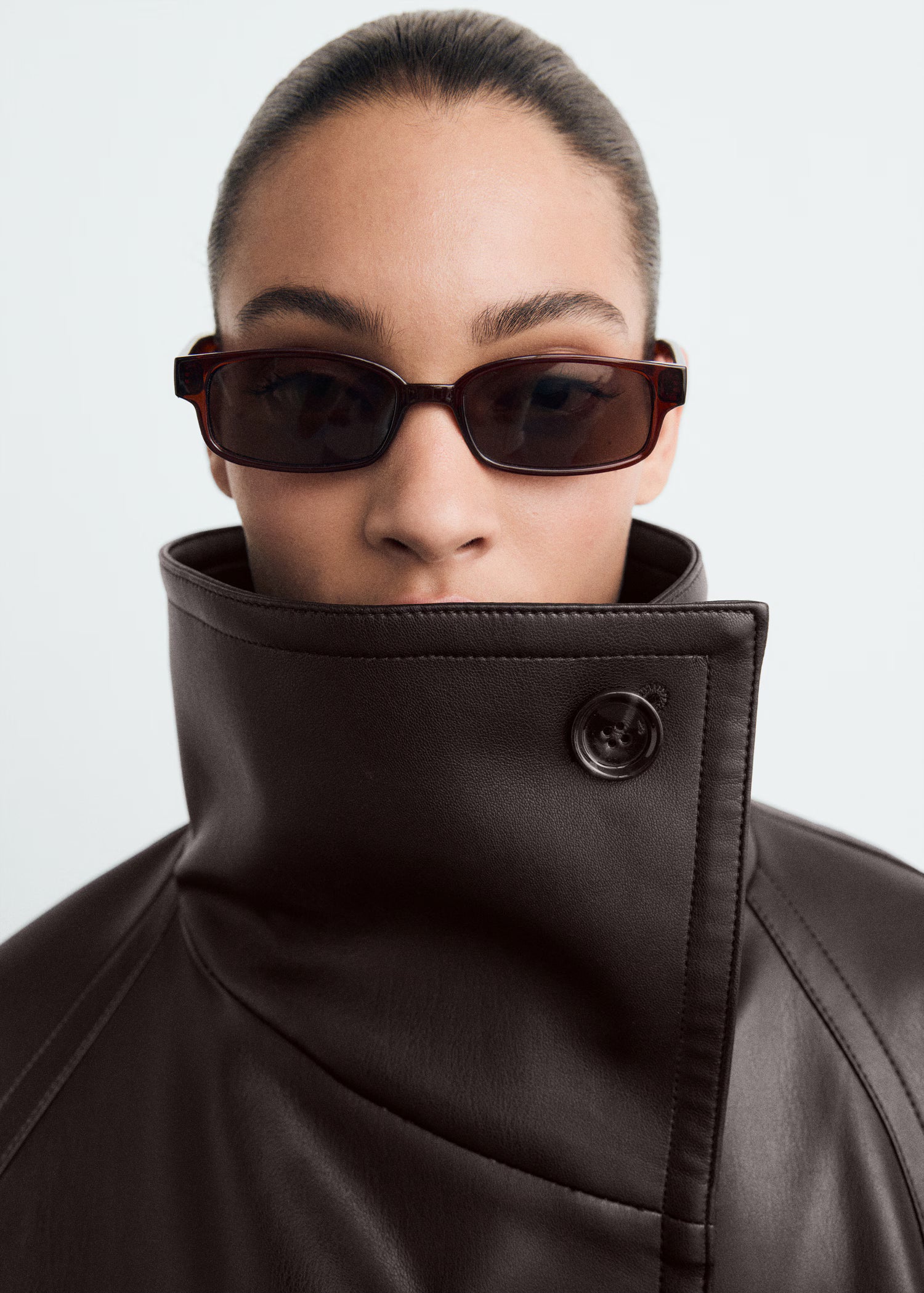 Aris Belted Leather Jacket