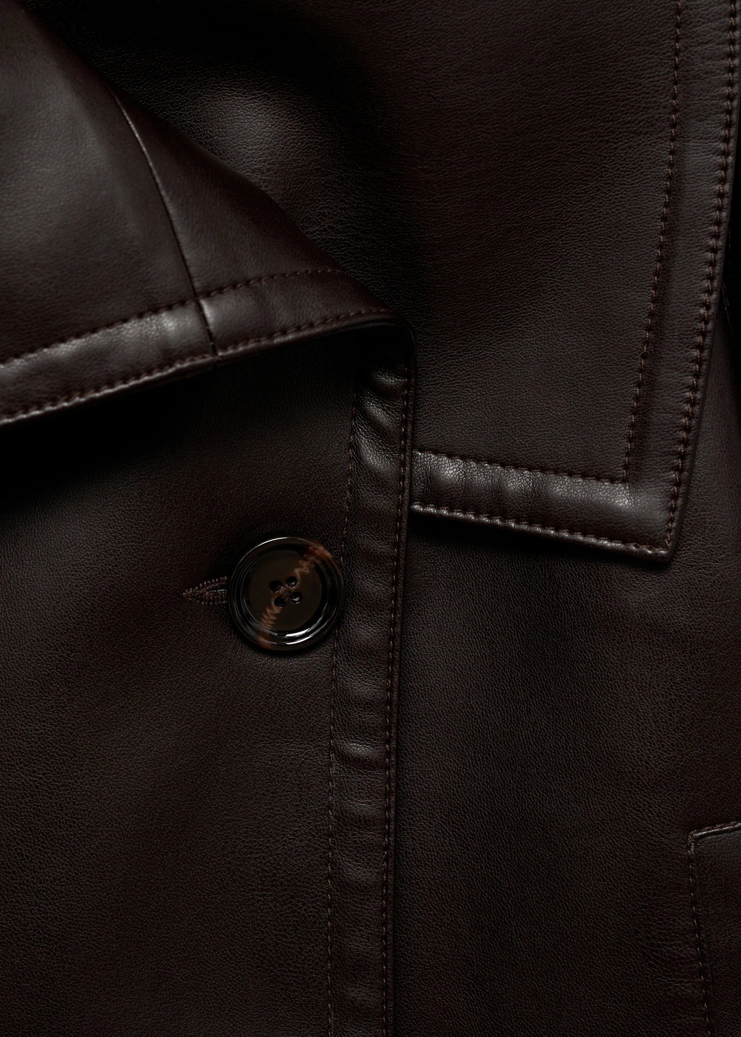 Aris Belted Leather Jacket