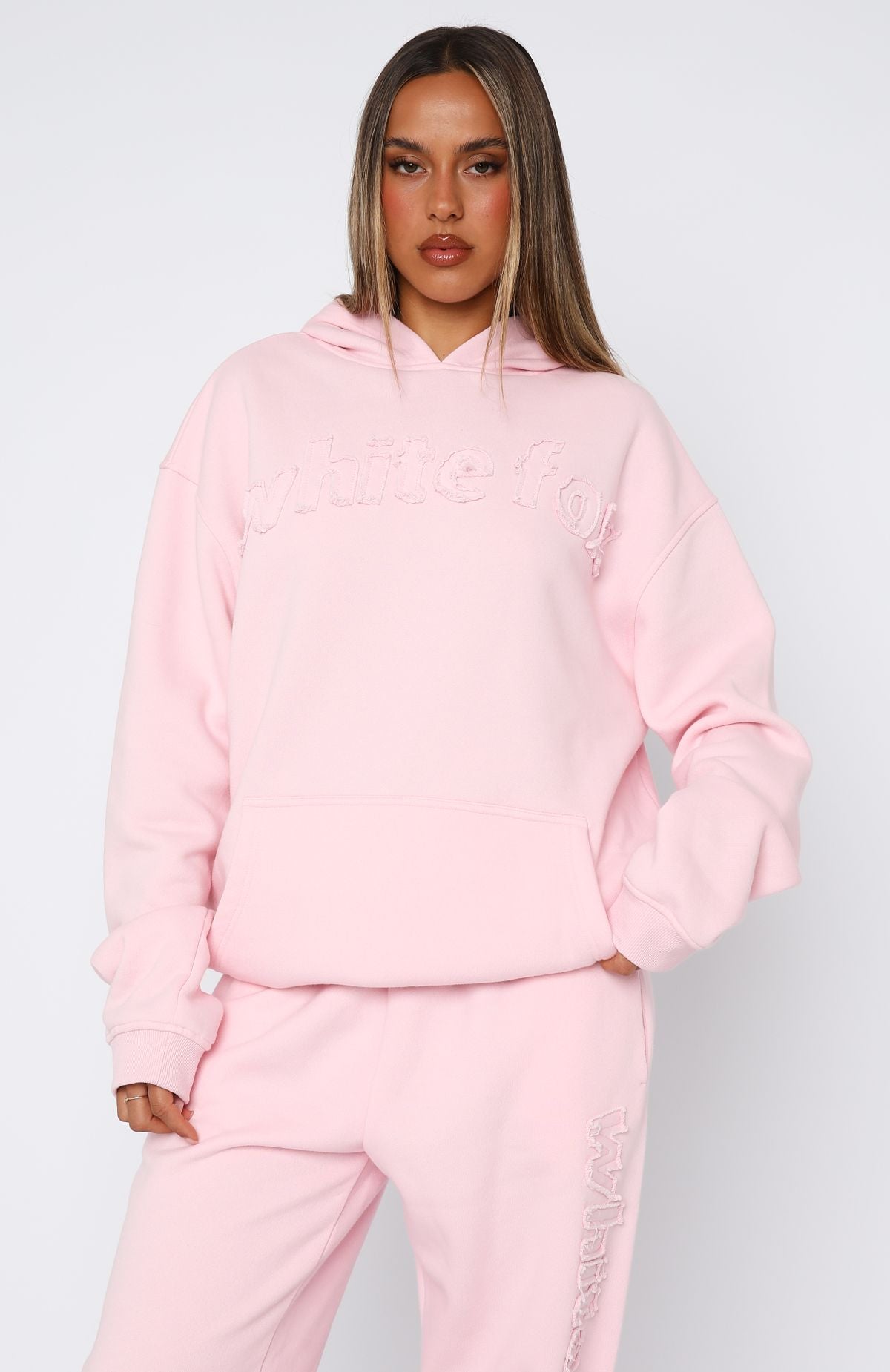 Textured Edge Hoodie