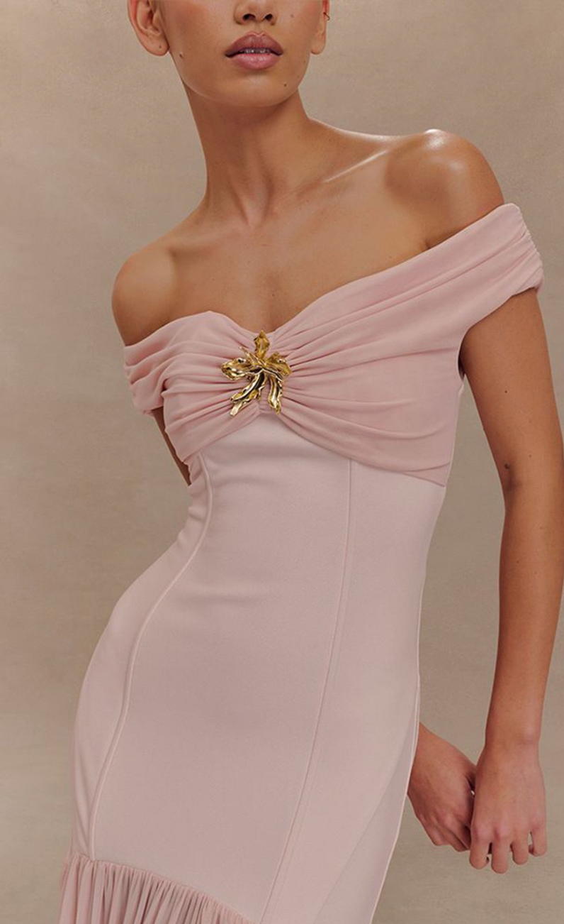 Aurélienne Off-Shoulder Maxi