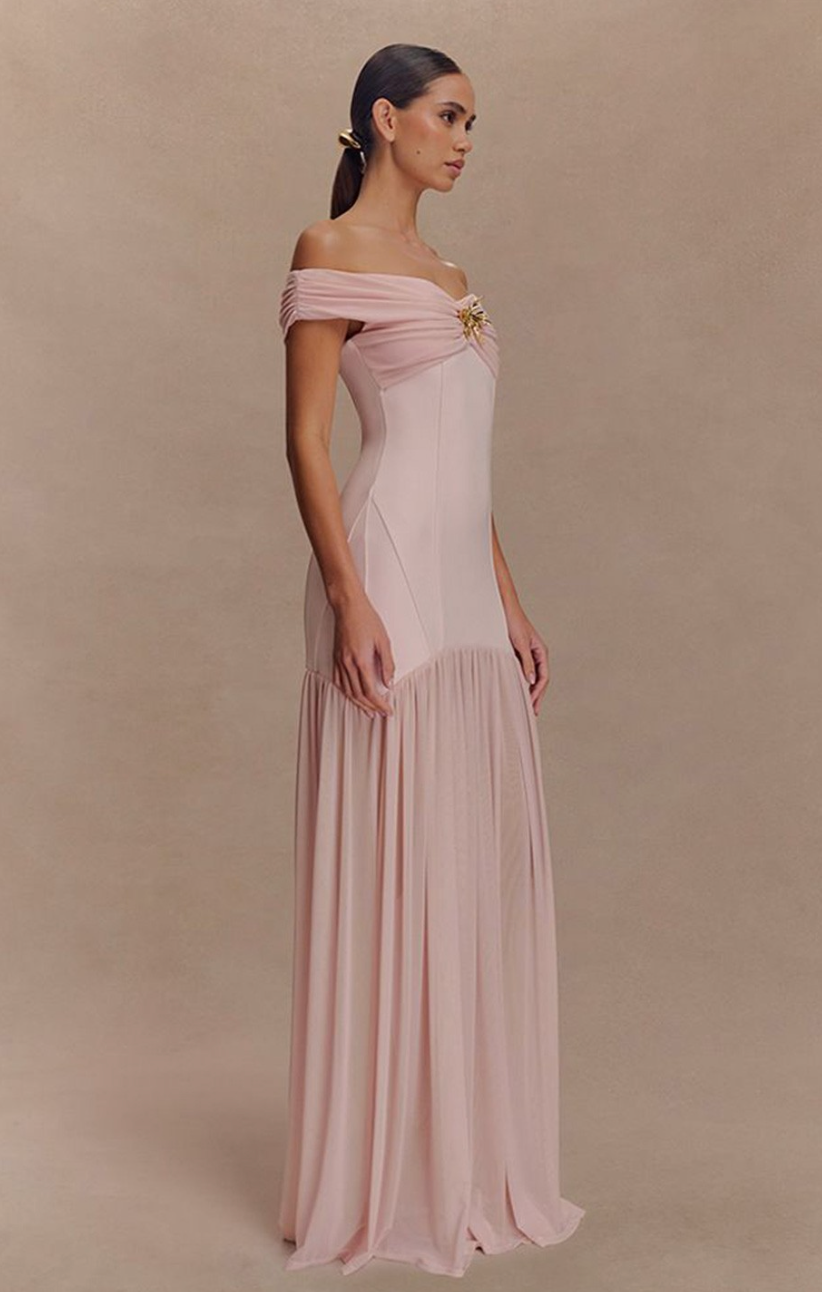 Aurélienne Off-Shoulder Maxi