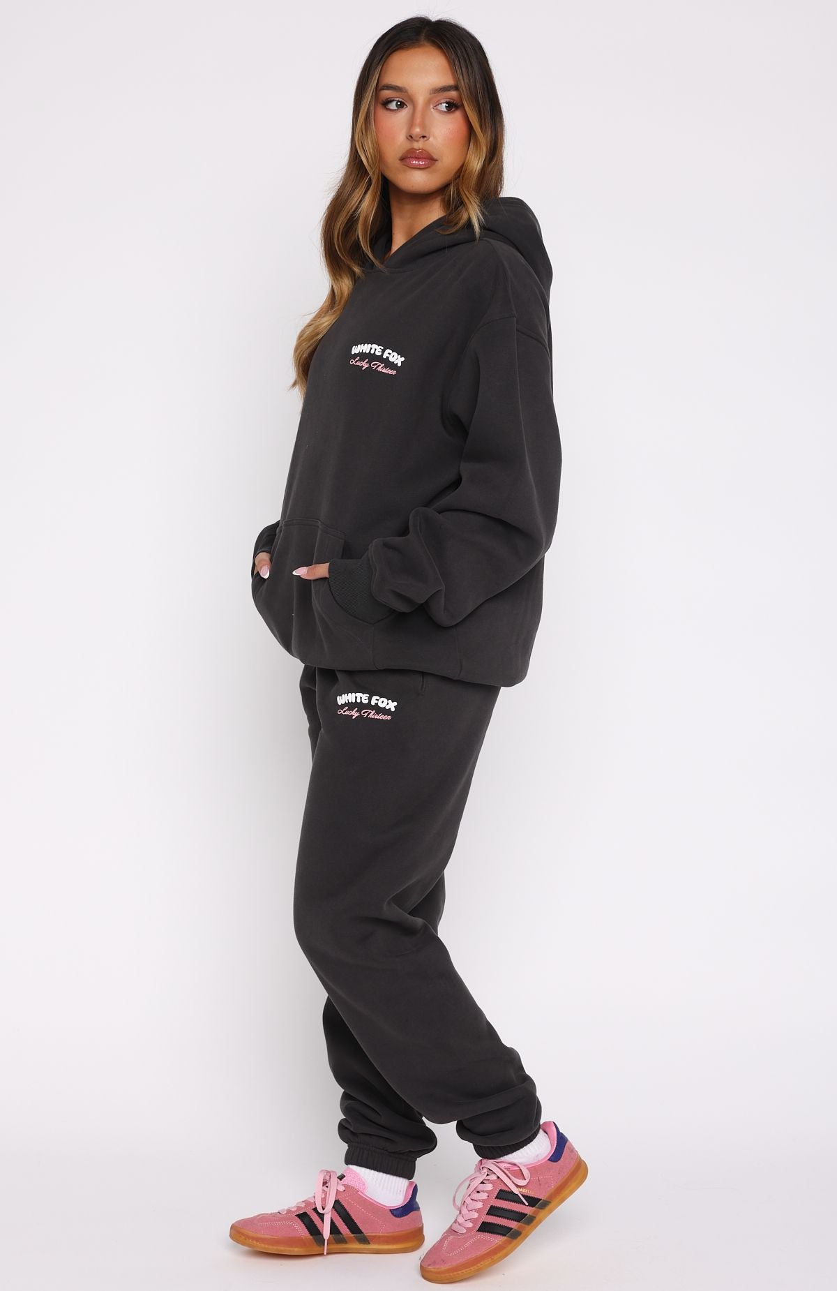 Frosty Bow Graphic Joggers