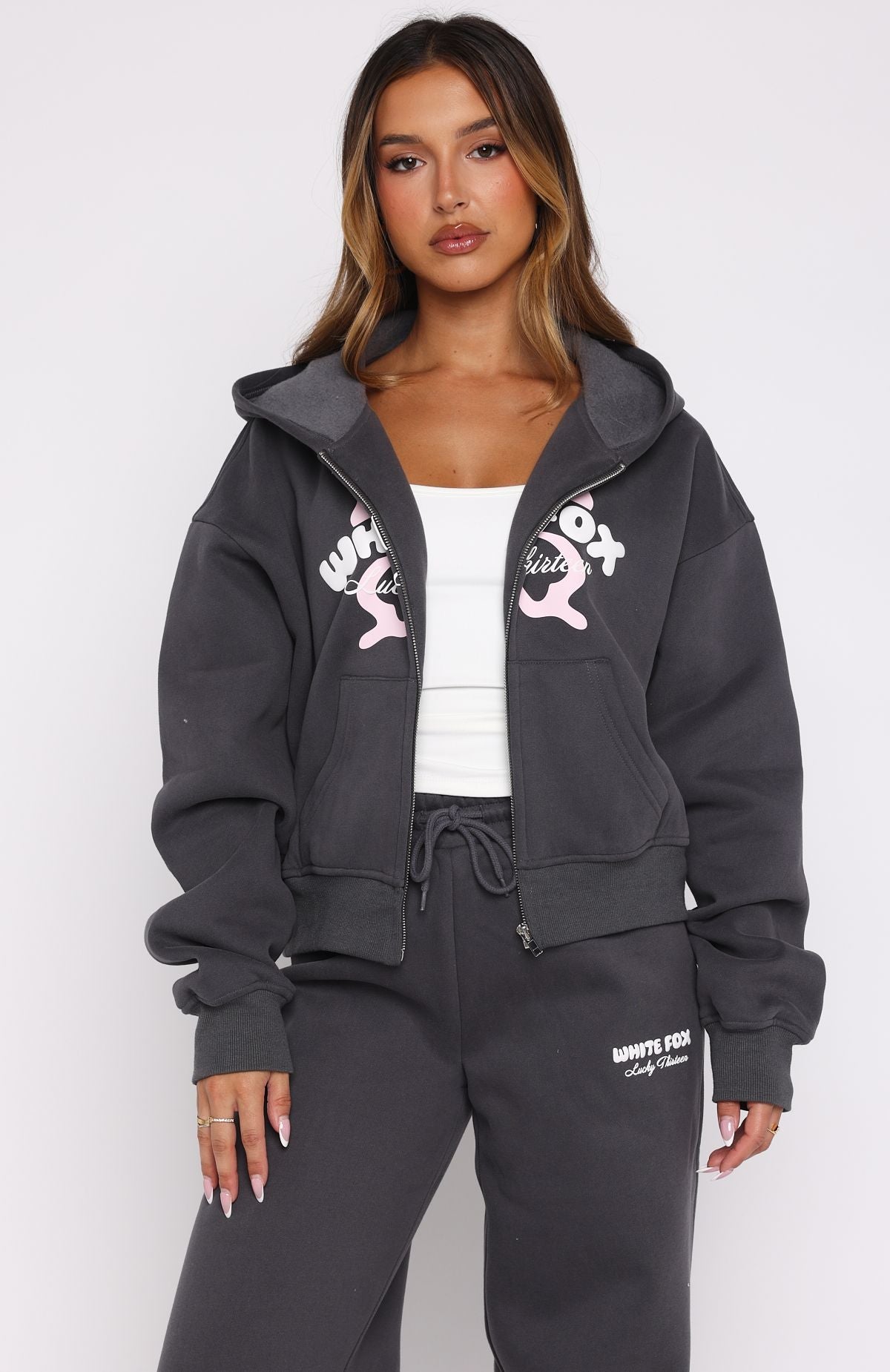 Lucky Butterfly Zip Hoodie