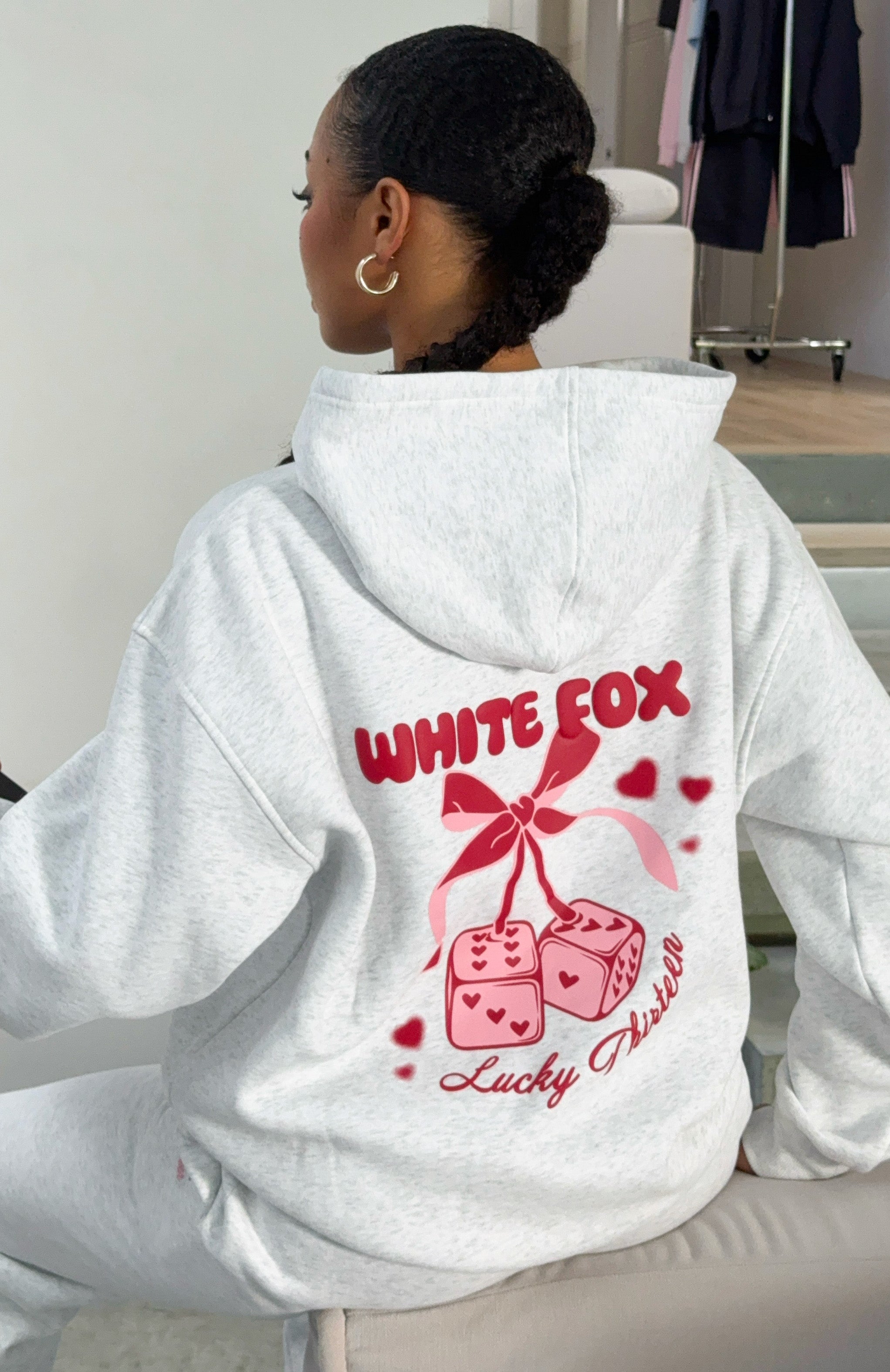 Frosty Bow Graphic Hoodie