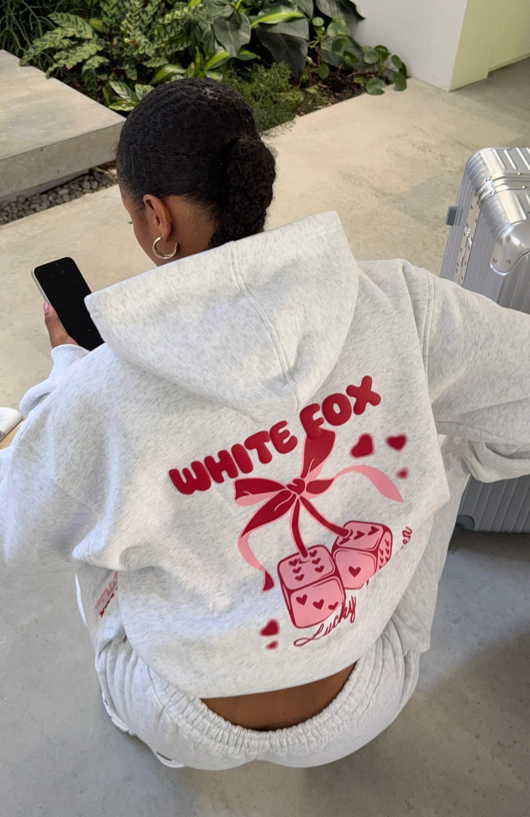 Frosty Bow Graphic Hoodie