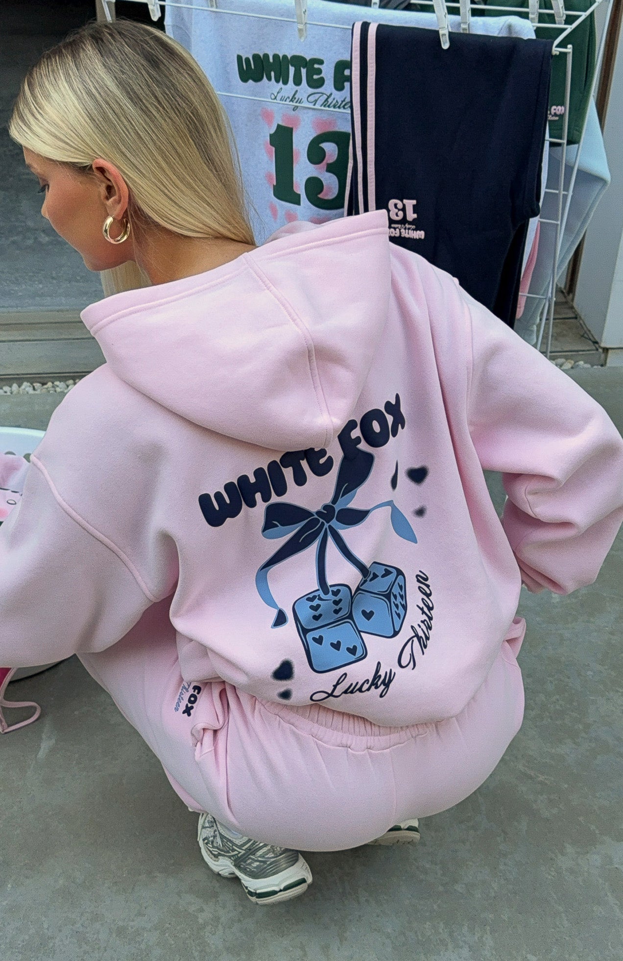 Frosty Bow Graphic Hoodie