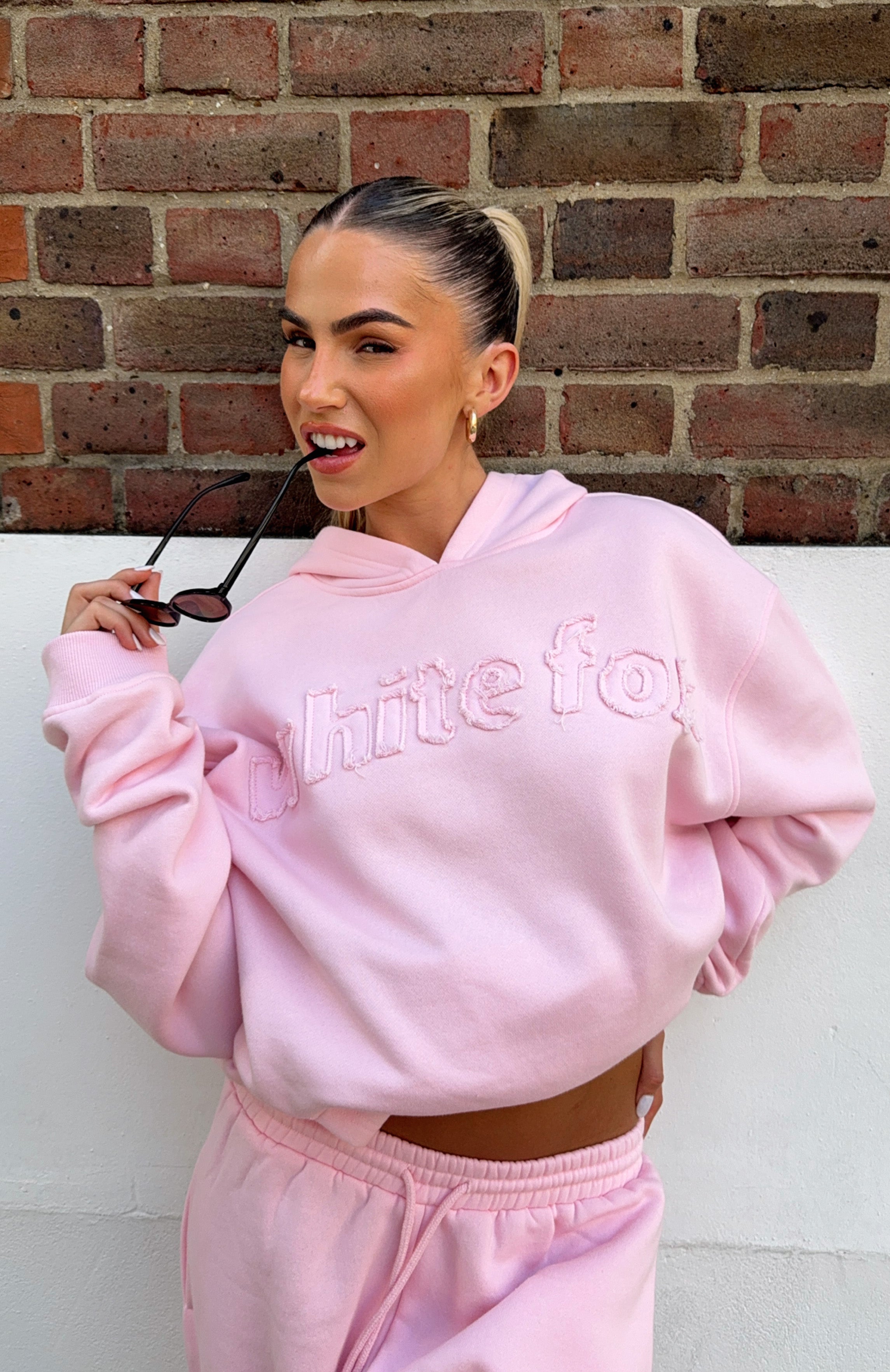 Textured Edge Hoodie